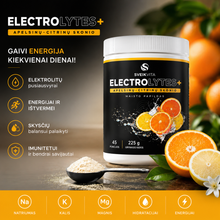 Įkelti vaizdą į galerijos rodinį, Electrolytes+ elektrolitai milteliais 225 g | Natris, kalis, magnis