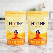 Įkelti vaizdą į galerijos rodinį, Skaidulinių medžiagų šaltinis Fit Time 2×500g.🌿