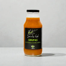 Įkelti vaizdą į galerijos rodinį, Šaltalankių uogų sirupas su šokoladine mėta 330ml