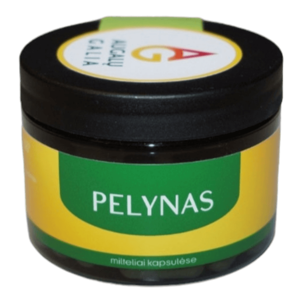 Pelynas kapsulėse. LIETUVIŠKAS,  NATŪRALUS GAMTOS PRODUKTAS.🌱