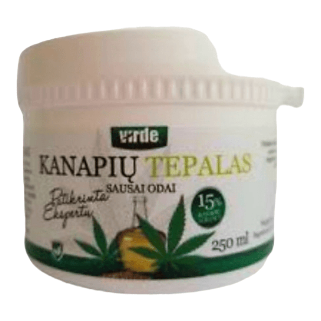 Kanapių tepalas sausai odai. 250ml🌱