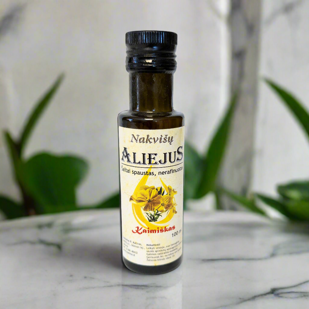 Nakvišų  aliejus šaltai spaustas, nerafinuotas.🍃
