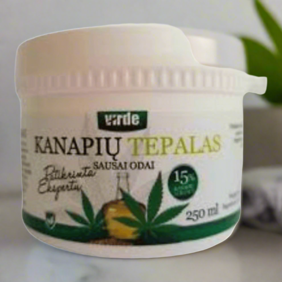 Kanapių tepalas sausai odai. 250ml🌱