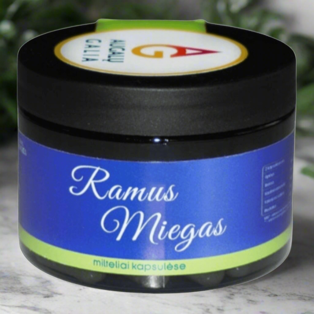 Ramus miegas. 60 vnt kapsulių🍃