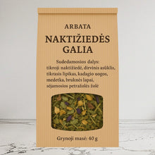 Įkelti vaizdą į galerijos rodinį, Naktižiedės galia.  Žolelių arbata Užauginta ir pagaminta Lietuvoje.  40g
