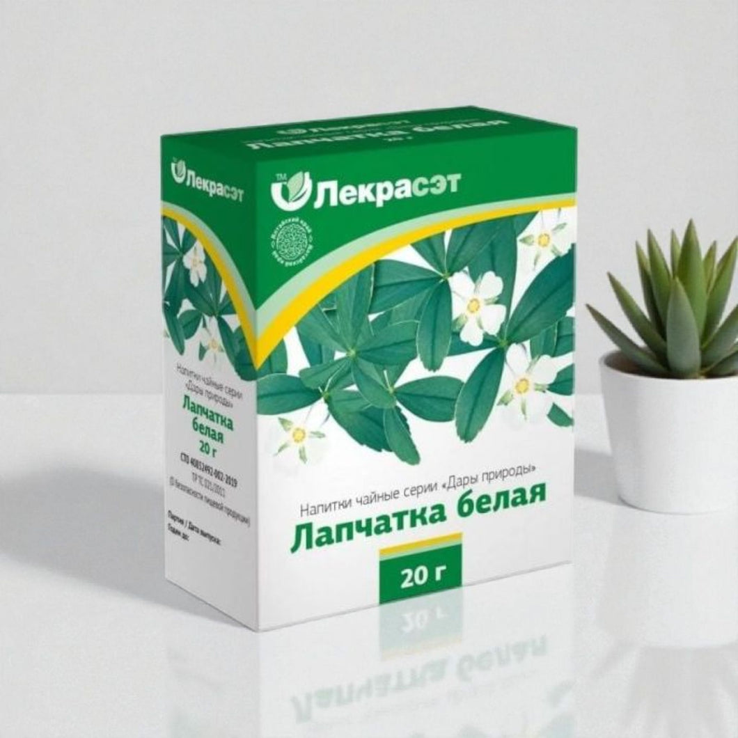 Baltoji sidabražolė šaknys 20 g Lecraset (Potentilla alba).  Arbata stiprinanti organizmą