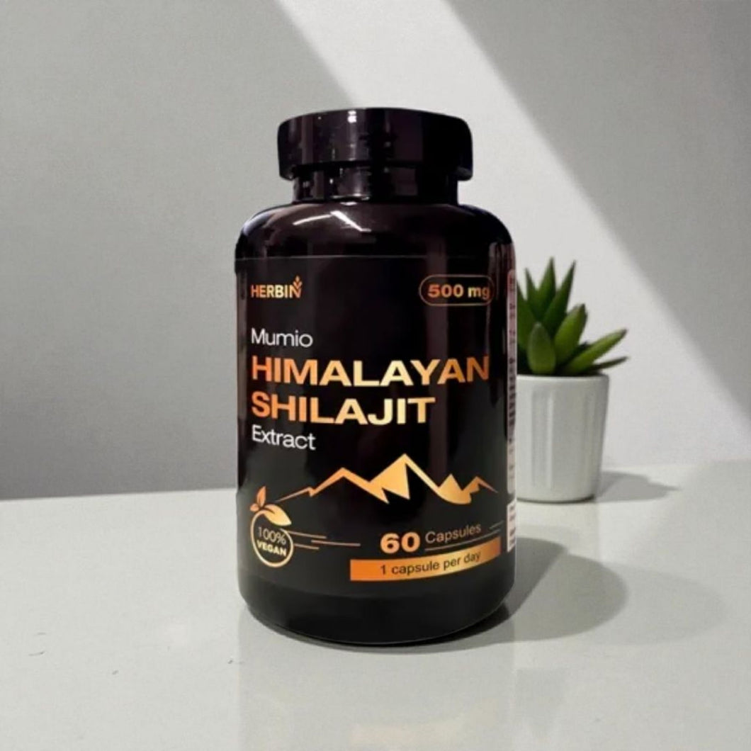 Himalajų mumie ekstraktas 500 mg, 60 kapsulių - Herbin