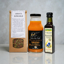 Įkelti vaizdą į galerijos rodinį, Organizmo stiprinimo rinkinys šaltuoju laikotarpiu | Ežiuolė, šaltalankiai, juodgrūdė
