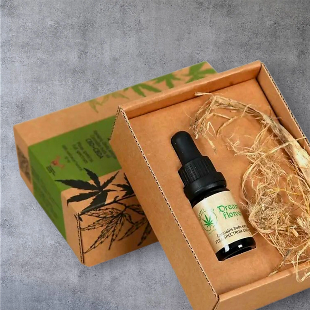Cbd  Kanapių  žiedų aliejus .Pilno spektro 20% Sapnų gėlė
