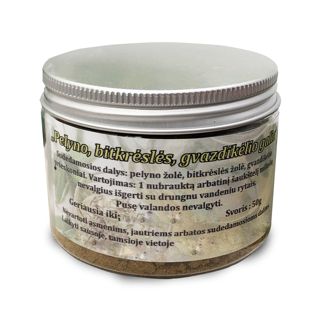 PELYNO NAUDA- Pelyno, bitkrėslės ir gvazdikėlio galia 60g🍃